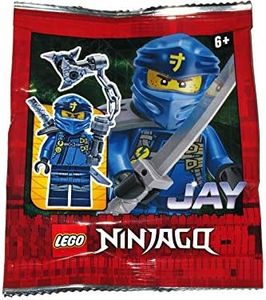 Blue Ocean Lego Ninjago Jay #7 Mini Figure Foil Set 892064 (Bags)