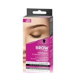 Schwarzkopf Brow Tint Dark Brown (10ml), Permanent Eyebrow Tint, Long-Lasting Intensity, Water- and Smudge-Proof, Easy Application Brow Tint for Up to 10 Applications, Vegan Formula