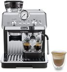 De'Longhi La Specialista Metal Barista Pump Espresso Machine, Bean to Cup Coffee and Cappuccino Maker, EC9155.MB, 1450W, Silver