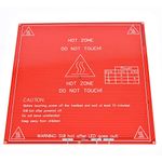Robocraze Heatbed MK2B Dual Power 3D Printer for RepRap 3D Printer | 12V/24V Red PCB Heatbed MK2B Dual Power for 3D Printer | PCB Heatbed MK2B- (Pack of 1)