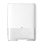 Tork Singlefold/C-Fold Hand Towel Dispenser 553000 - H3 Paper Towel Dispenser - Slim, One-at-a-Time Dispensing, White