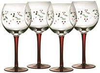 Pflatzgraff Winterberry Wine Goblets, Set Of 4, Clear, 13 fluid ounces