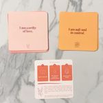 Self Care Shower Affirmation Cards [3 Pack] Anxiety, Self-Love, and Self-Care Bundle 42 Cards Total. Waterproof Cards for Shower or MIrror