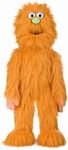 30" Orange Monster Puppet, Full Body Ventriloquist Style Puppet