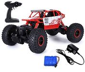 Rambot (2+1 Years Replacement Warranty) Toys Remote Control Rock Crawler Four Wheel Drive 1:16 Metal Alloy Body Remote Control Rock Climber High Speed Monster Racing Car for Kids