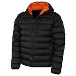 Calvin Klein Mens San Gabriel Padded Jacket - Black/Orange - L