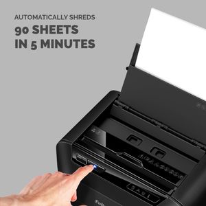 Fellowes AutoMax 90M Micro-Cut Shredder – Automatic Paper Shredding