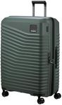 Samsonite Intuo - Spinner L, Expandable Suitcase, 75 cm, 105/115 L, Green (Olive Green)