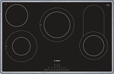 Bosch PKC845FP1D, hobs, Glass Ceramic, 9300 W, Black