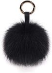 S.ROMZA real Fox Fur Pom Pom Keycha