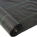 GroundMaster 1M x 25M HEAVY DUTY WEED CONTROL FABRIC GROUND COVER MEMBRANE