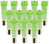 KISS Broadway Clear Lip Gloss 0.47oz/14ml 12Pcs (Mint Oil)