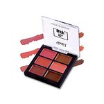 Glam21 My BFF Matte Lip Palette | 6 Lipstick Colors | Travel Friendly Lip Palette | Creamy Matte Finish - 9 Gm | Nudes-02