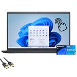 Dell Inspiron 15 Laptop for Students and Business, 15.6 FHD TouchScreen Display, Intel Core i5-1235U, 16GB RAM, 1TB PCIe SSD, Keypad, Webcam, HDMI, SD Card Reader, US Version KB, PDG HDMI, Win 11 Pro