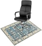 Anidaroel Home Office Chair Mat for Hardwood Floor, 36"x48" Office Chair Rug Protector for Rolling Chair, Computer Gaming Chair Mat, Low Pile Carpet Floor Chair Mat