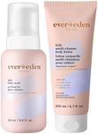 Evereden Multi-Vitamin Kids Body Wash & Body Lotion: Cool Peach - Clean and Non-Toxic Products | Multi-Vitamin Skin Care for Kids