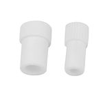 2Pcs Dental Suction Tube Adapter Ejector Converter Hose Adaptor for Dentist Disposable Surgical Equipment