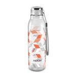 MILTON Helix 1000 Pet Water Bottle, 1 Piece, 1 Litre, Orange | BPA Free | 100% Leak Proof | Office Bottle | Gym Bottle | Home | Kitchen | Travel Bottle | Hiking | Treking Bottle