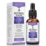 Retinol Face Serum, Anti Aging Serum for Sensitive Skin, Face Serum with Hyaluronic Acid and Vitamin C, Formulated to Reduce Wrinkles, Fade Dark Spots and Treat Under, Brighten Your Skin Face 30ml