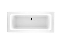 Asoka Bathroom Double Ended Super Strong Acrylic Gloss White Bath Bathtub – 1700 x 800