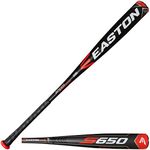 Easton 2018 S650 BBCOR - High School/Collegiate Baseball Bat -3, 30"/27 oz