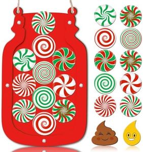 42 Pcs Christmas Candy Reward Jar for Kids Classroom Reward Jar Chart Toddlers Christmas Candy Themed Potty Training Rewards Incentive Behavior Responsibility Jar Chart for Boys Girls
