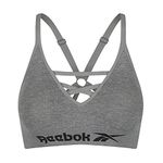 Womens RBK S/Less Bra Top Strappy MARYNA - Grey Marl