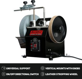 BUCKTOOL 250mm Wet Bench Grinder – Water-Cooled Sharpening Tool