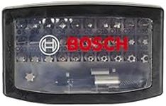 Bosch Professional 32 pcs. Screwdriver Bit Set Extra Hard (PH-, PZ-, Hex-, T-, TH-, S-Bit, Accessories Rotary Drill and Screwdriver)