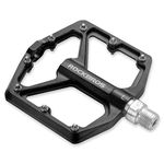 ROCKBROS Mountain Bike Pedals MTB Pedals 9/16-Inch Sealed Bearing Lightweight Aluminum Alloy Bicycle Platform Flat Pedals for Road Mountain BMX MTB Bike