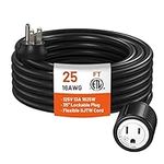 Extension Cord 25 Ft, 35° Lockable 