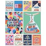 S&O Large Science Posters for Classroom Elementary School - Science Classroom Decor - Science Classroom Posters High School Classroom Decor - Science Decor Inspirational Posters for Classroom - 10PC