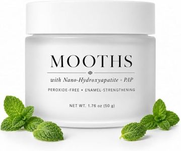 Mooths Teeth Whitening Powder – Removes Surface Stains & Freshens Breath | A Hydroxyapatite Mineral Formula For Convenient Everyday Oral Care