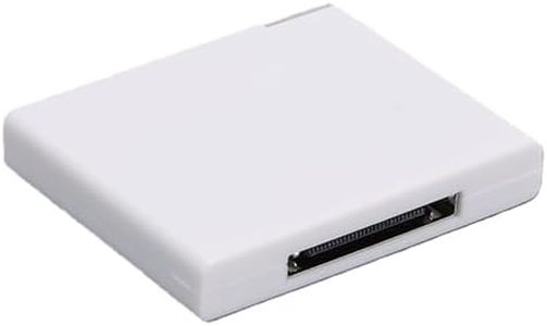 Jectse Fit for iPod Dock - 30 Pin Bluetooth Adapter Receiver, 30 Pin Dock Speakers Bluetooth Audio Receiver, Plug and Play