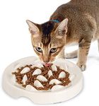 Slow Feeder Cat Bowl,Melamine Fun I