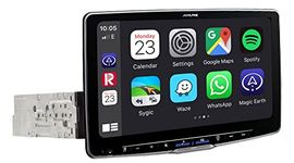 Alpine iLX-F115D Car Radio with 11-Inch Touchscreen, DAB+, 1-DIN Installation Housing, Apple CarPlay Wireless and Android Car Support