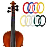 SUPERFINDINGS 9 Colors Total 649.6 Yard Violin Fingering Tape Cello Tape Violin Stickers Violin Finger Tape Cello Violin Fingerboard Stickers Finger Guide for Violins & Various Orchestral Instruments