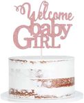 Welcome a Girl Cake Topper, Baby Sh