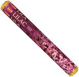 Incense Sticks,Hem,6packs (120 Sticks Total),Meditation Home Yoga Aroma Home Fragrance, Incense Gift Sets (Lilac)