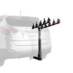 Allen Sports Deluxe Quick Install 5-Bike Hitch Rack, Model 1550RR, Black