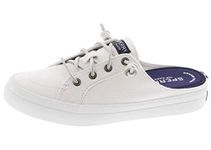 Sperry Women's Crest Vibe Mule Sneaker, White, 5.5 M US