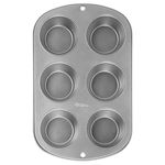 Wilton 2105-955 6-Cup Jumbo Muffin Pan