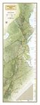 Appalachian Trail Wall Map (Laminated)