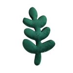 VKTY Leaf Shaped Pillow 27.6x14.2in PP Filling Plush 3d Shaped Plant Pillows Succulent Throw Pillow Cute Floor Pillow for Fairy Grunge Room Decor Home Decor