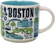 Starbucks Coffee Mug - Been There Series Across The Globe (Boston), 14 ounces