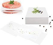GOURMEO® Burger Paper/Sheet Baking Paper for Burger Press Diameter 14 x 14 cm Pack of 1000 - Non-Stick Baking Paper/Separating Paper for Perfect Hamburgers, Cheeseburgers - for Barbecuing