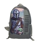 Disney Star Wars The Mandalorian Backpack Mandalorian Yoda Large Backpack School Travel Bag 40cm