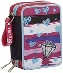 Seven Astuccio Scuola Portapenne Sj Gang Ever Beloved Girl, Blu