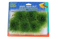 Penn-Plax Fish Breeding Grass – Baby Hideout for Fry – Great for Livebearers and Egg Layers – Plastic Aquarium Plants – 2 Pieces,Green,8x5x1.5 Inch (Pack of 1)