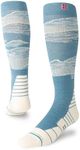 Stance Men's Everest Snow Socks Knee Socks Sports Socks, blue, Large